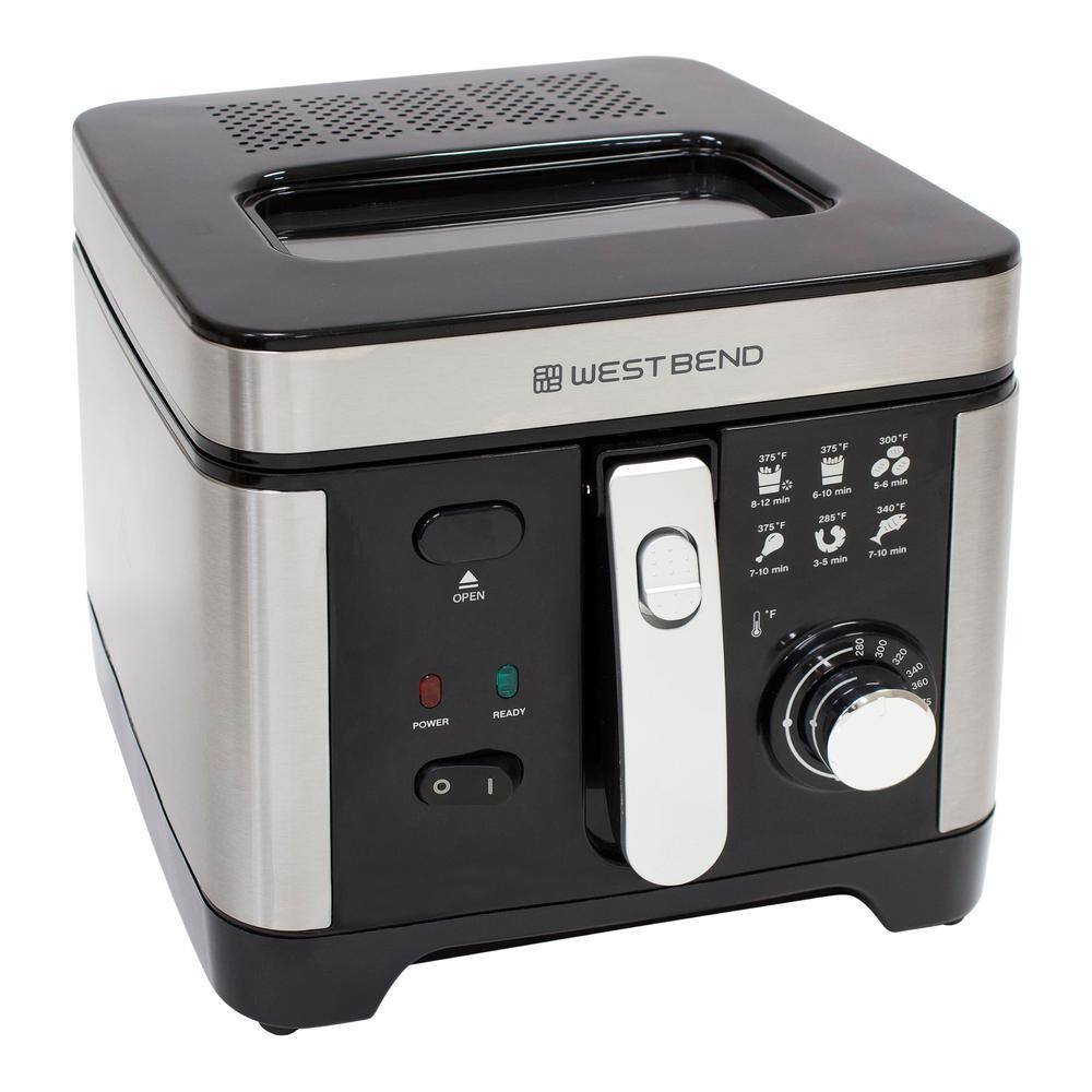 West Bend 3 Qt. Stainless Steel Deep Fryer