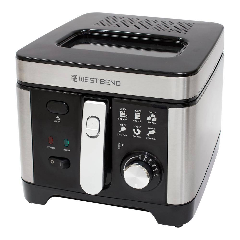 West Bend 3 Qt. Stainless Steel Deep Fryer