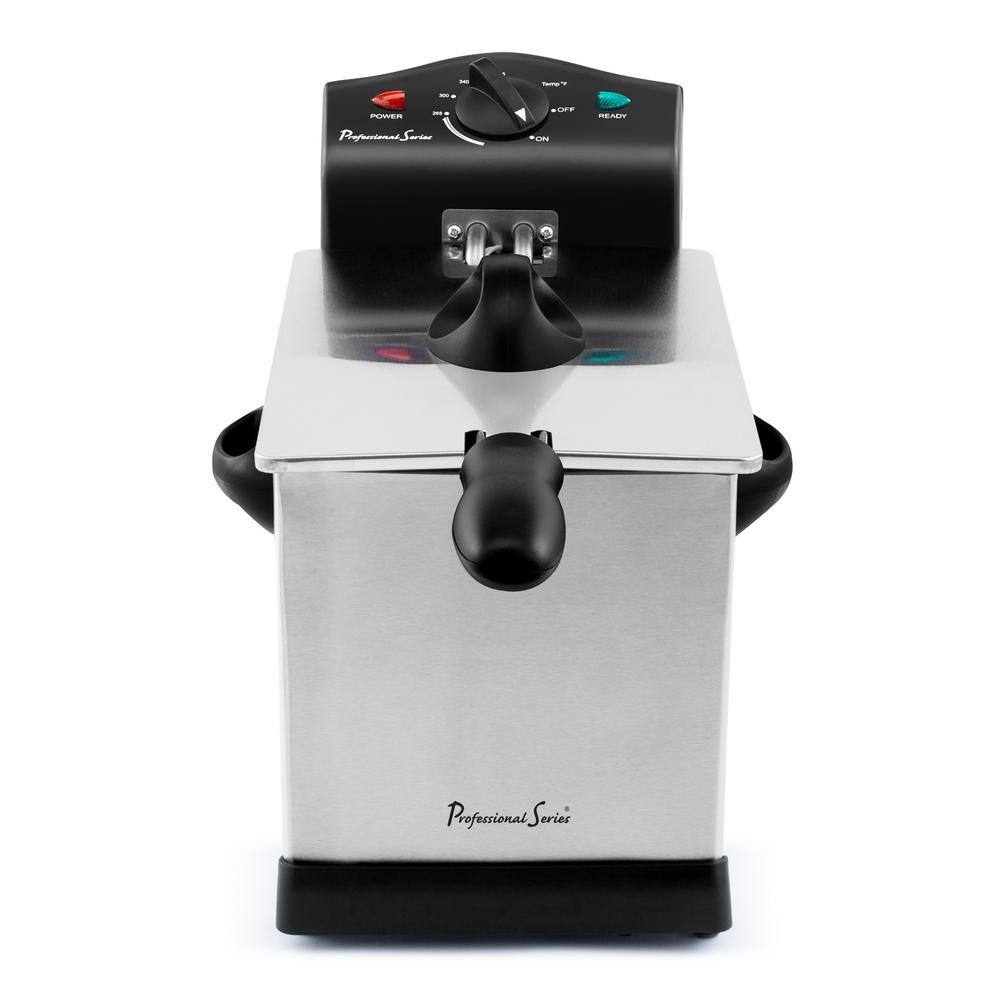 Continental Professional Series 3 qt. Stainless Steel Deep Fryer