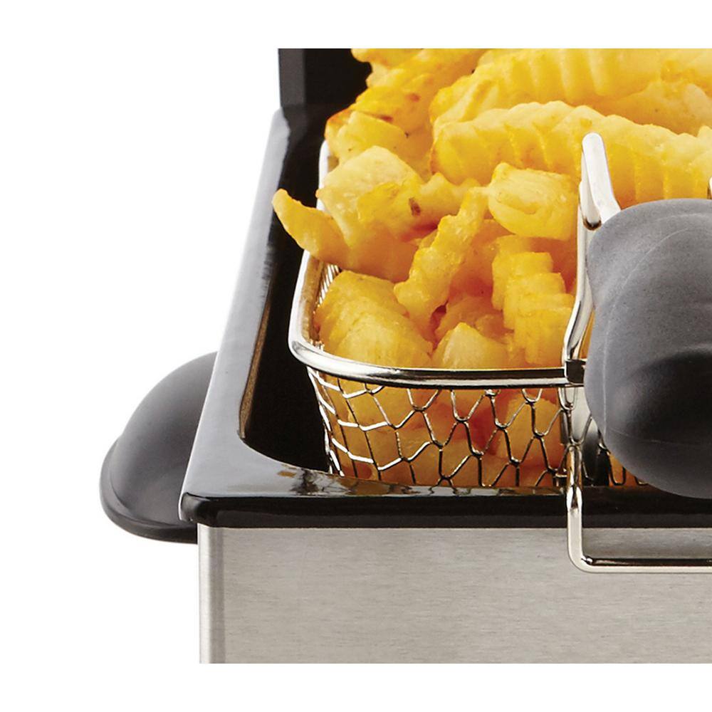 Continental Professional Series 3 qt. Stainless Steel Deep Fryer