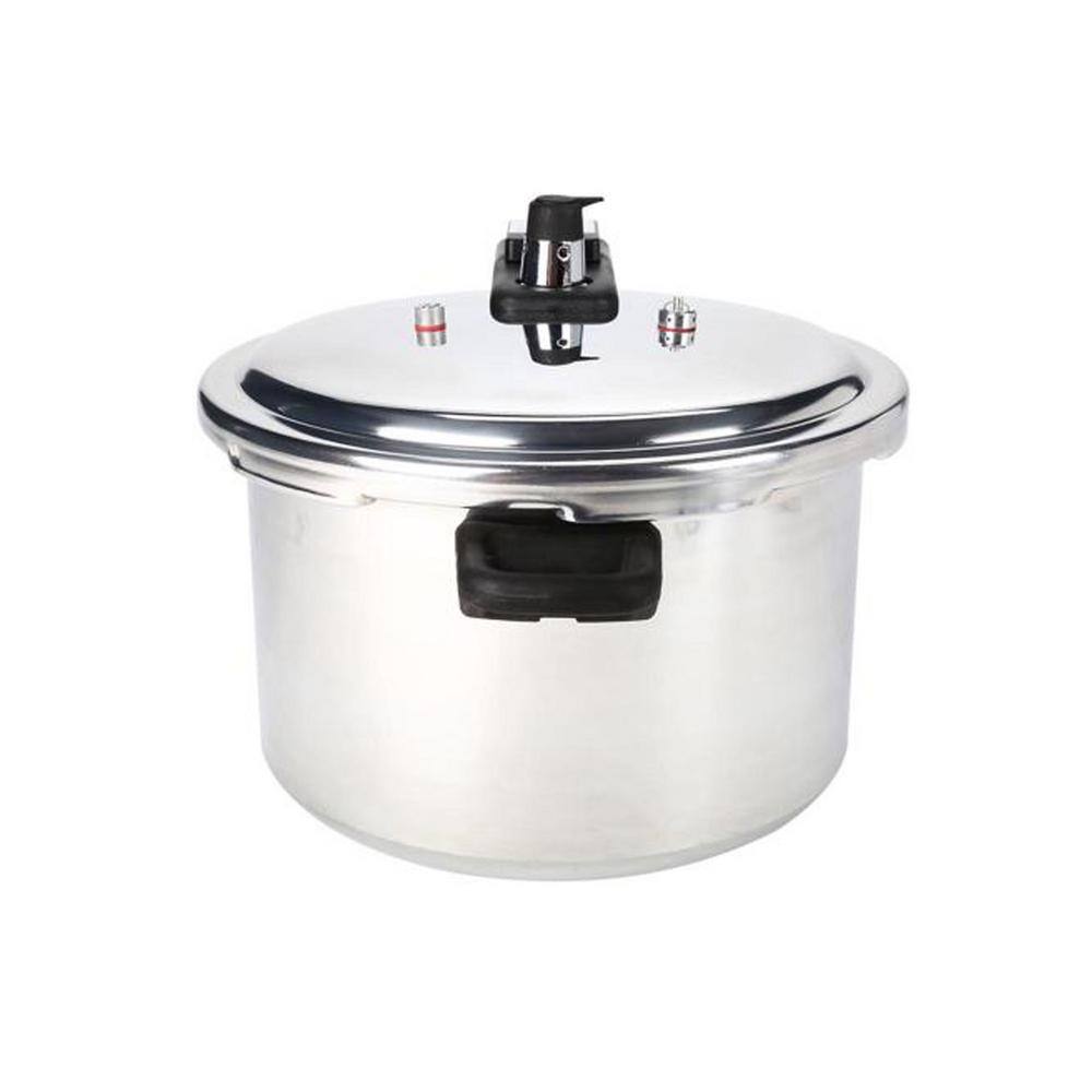 Tayama 7 qt. Stainless Steel Aluminum Stovetop Pressure Cooker