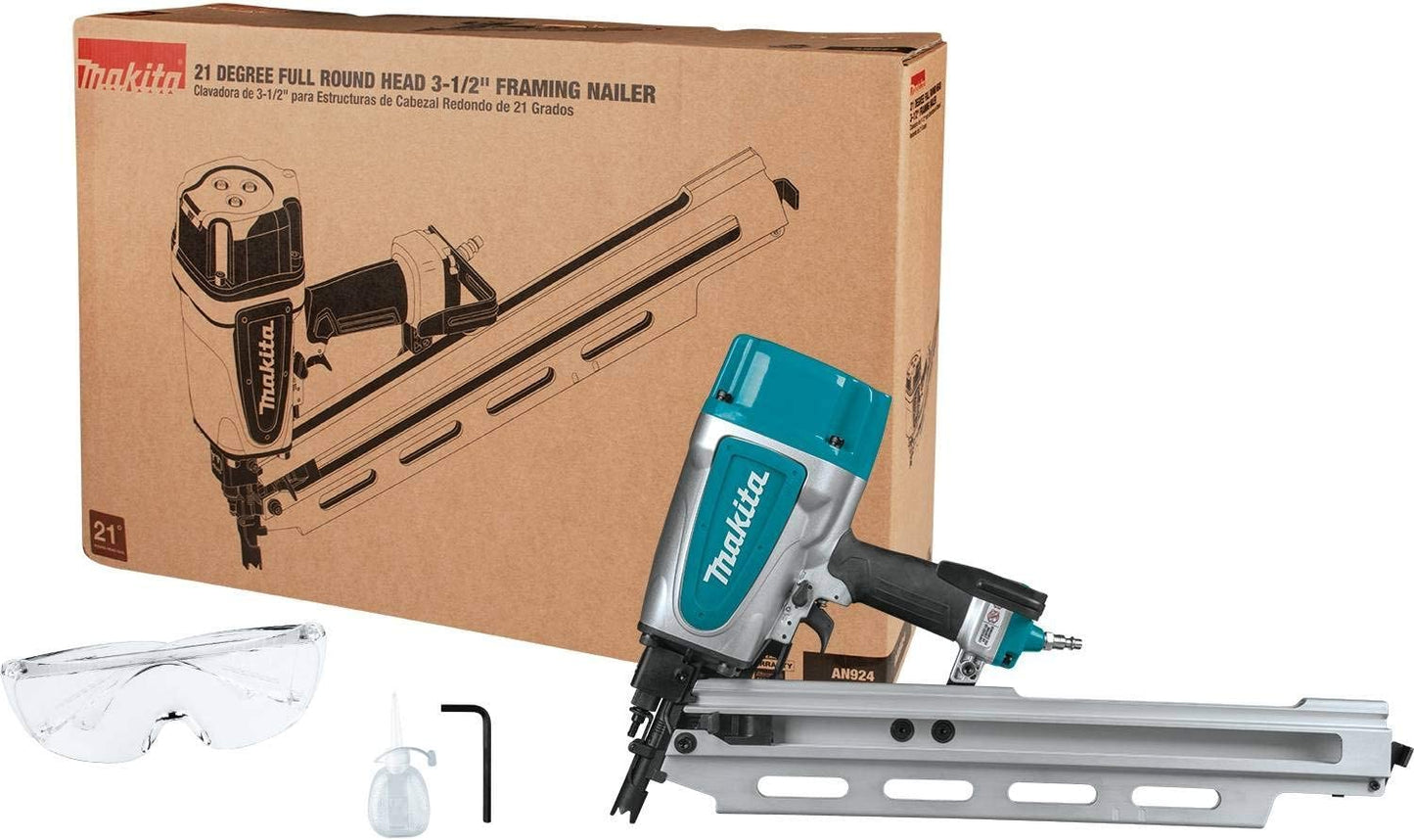 Makita  3-1/2 in. 21° Pneumatic Full Round Head Framing Nailer