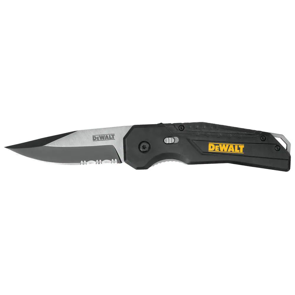 DEWALT  3.187 in. Folding Knife with Spring Assist