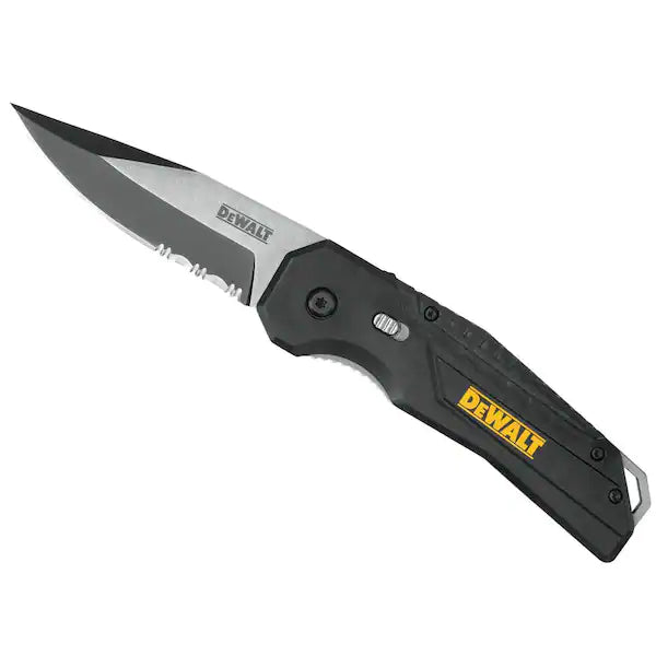 DEWALT  3.187 in. Folding Knife with Spring Assist