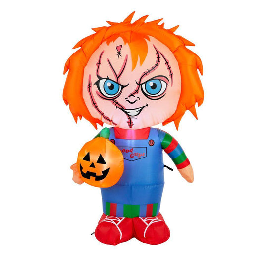 Universal 3.5 ft. LED Stylized Chucky Inflatable