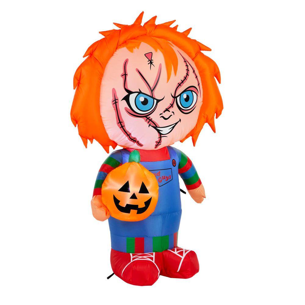 Universal 3.5 ft. LED Stylized Chucky Inflatable