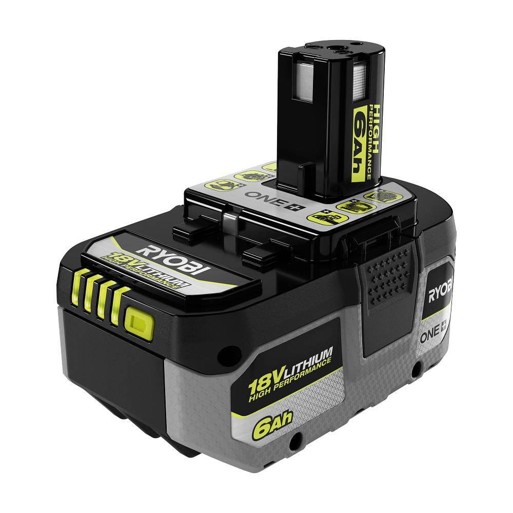 RYOBI ONE+ HP 18V HIGH PERFORMANCE Lithium-Ion 6.0 Ah Battery (2-Pack)