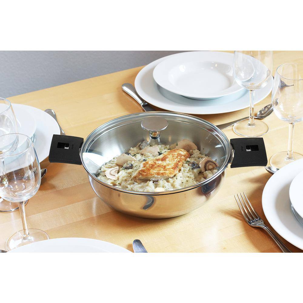 Cristel Tulipe 13-Piece Stainless Steel Cookware Set