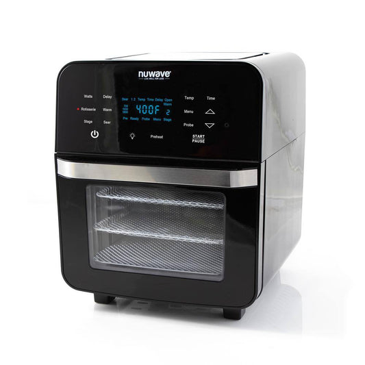 NuWave Brio 15.5 qt. Black Digital Air Fryer