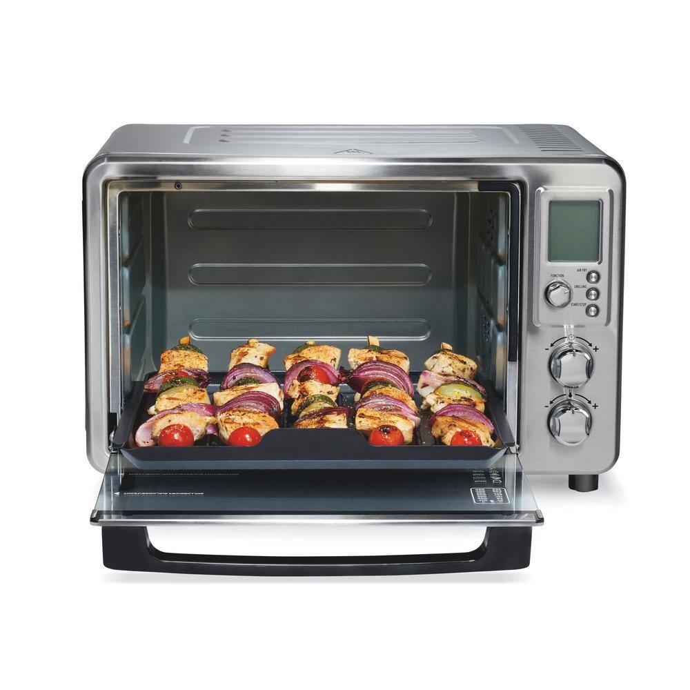 Hamilton Beach Sure-Crisp 1700-Watts 6-Slice Stainless Steel Air Fry Oven with Grill