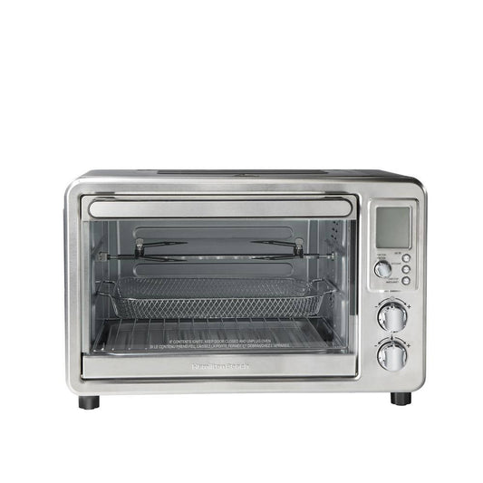 Hamilton Beach Sure-Crisp Digital Air Fryer Toaster Oven with Rotisserie 6 Slice Capacity