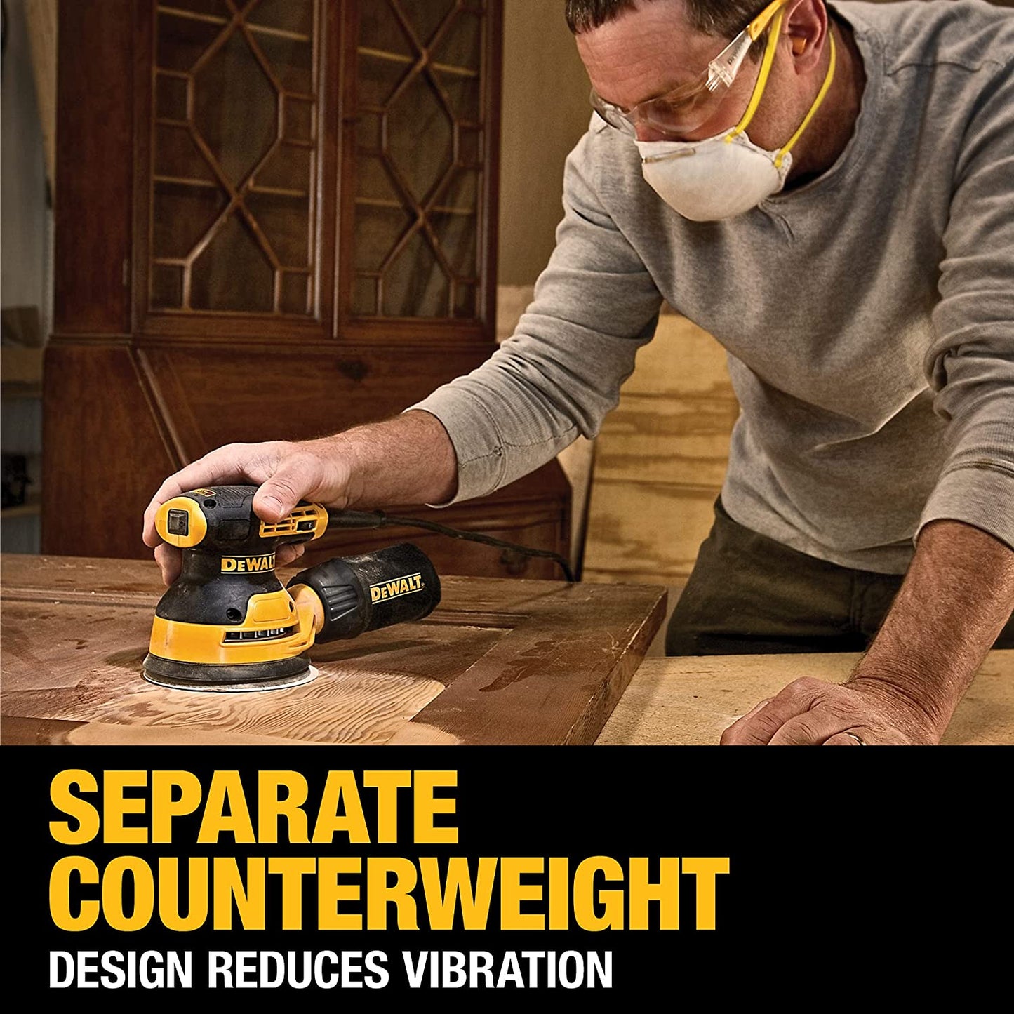 DEWALT  3 Amp Corded 5 in. Variable Speed Random Orbital Sander