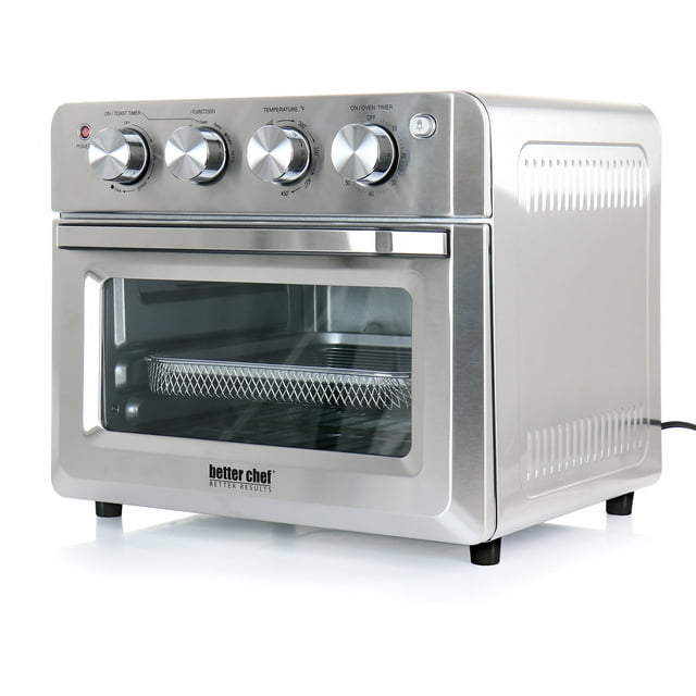 Better Chef Do-It-All 20 L Silver Convection Air Fryer Broiler Toaster Oven