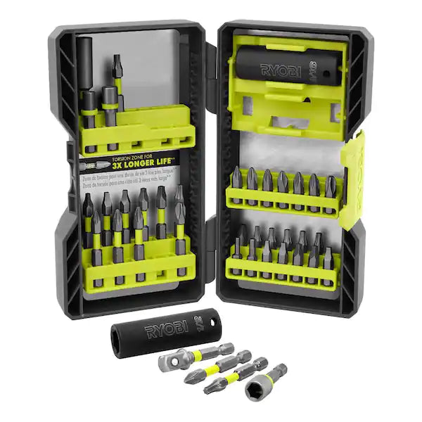 RYOBI  40-Piece Impact Drive Bit Set and Socket