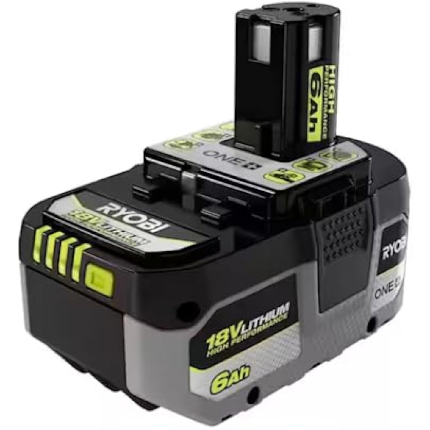 RYOBI ONE+ 18V Lithium-Ion HIGH PERFORMANCE Starter Kit with 2.0 Ah Battery, 4.0 Ah Battery, 6.0 Ah Battery, Charger, and Bag