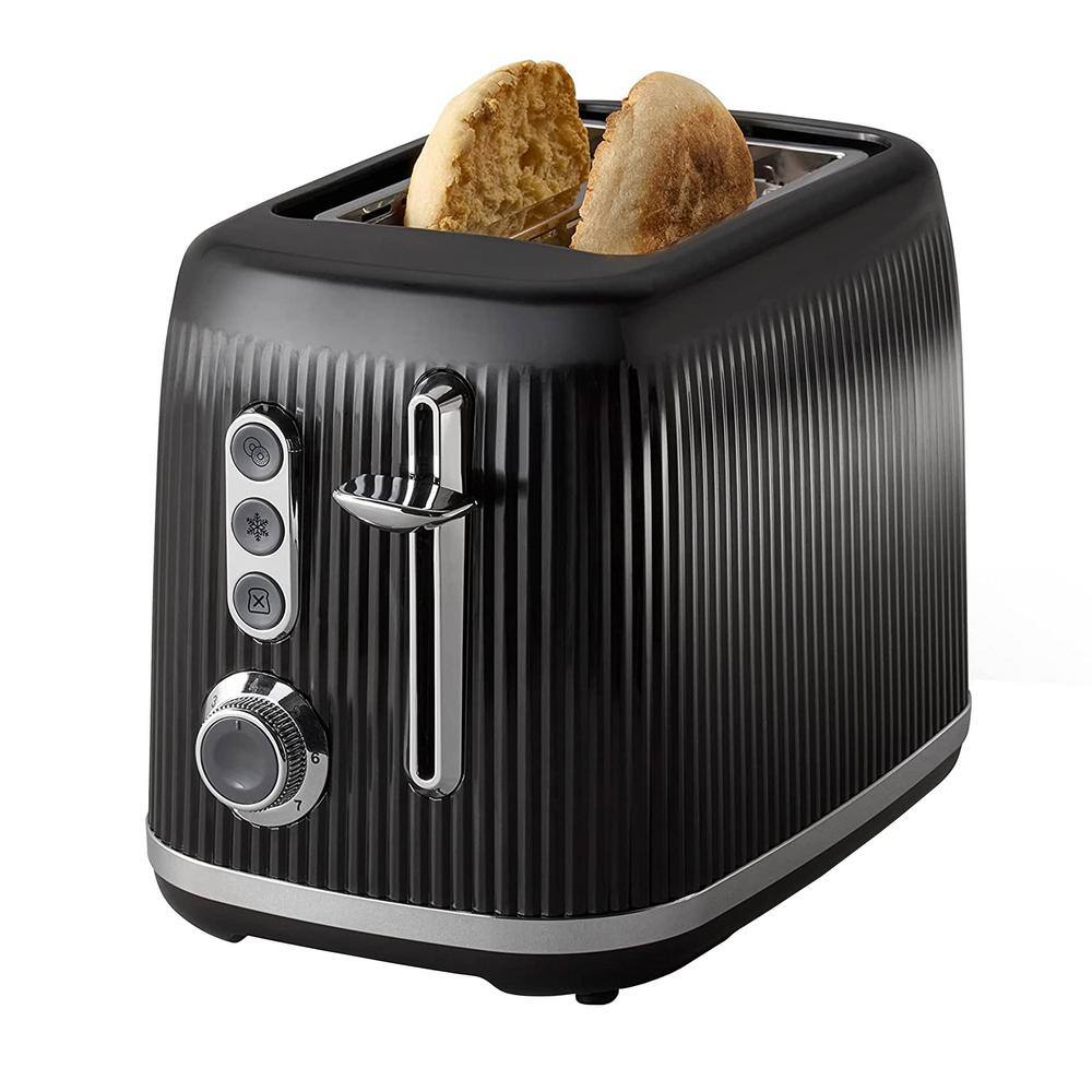 Oster Retro 2-Slice Toaster with Extra Wide Slots in Black