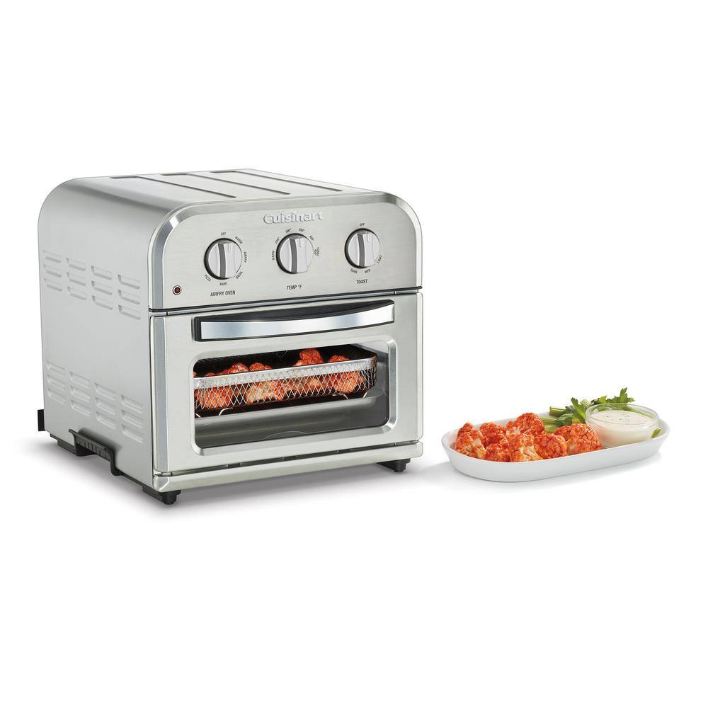 Cuisinart 1500-Watt Stainless Steel Compact Airfryer Toaster Oven