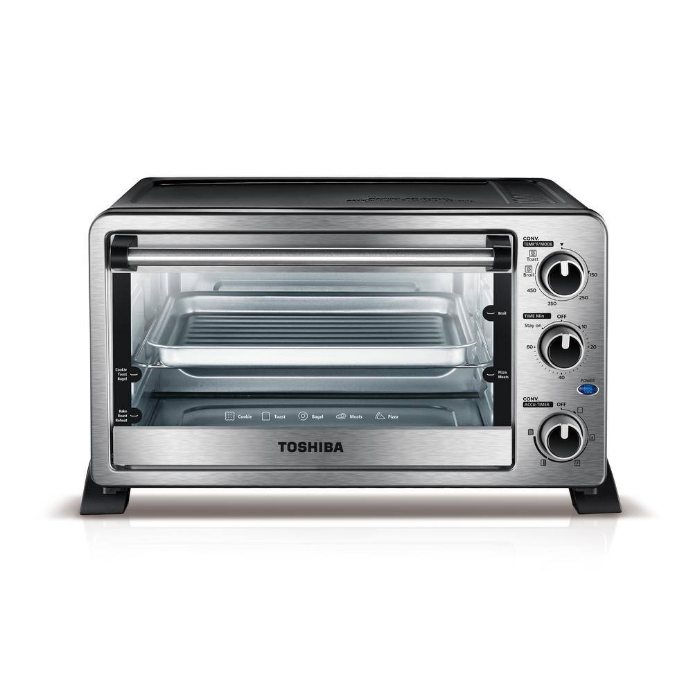 Toshiba 6-Slice Convection Stainless Steel Toaster Oven