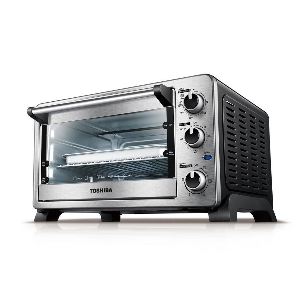 Toshiba 6-Slice Convection Stainless Steel Toaster Oven