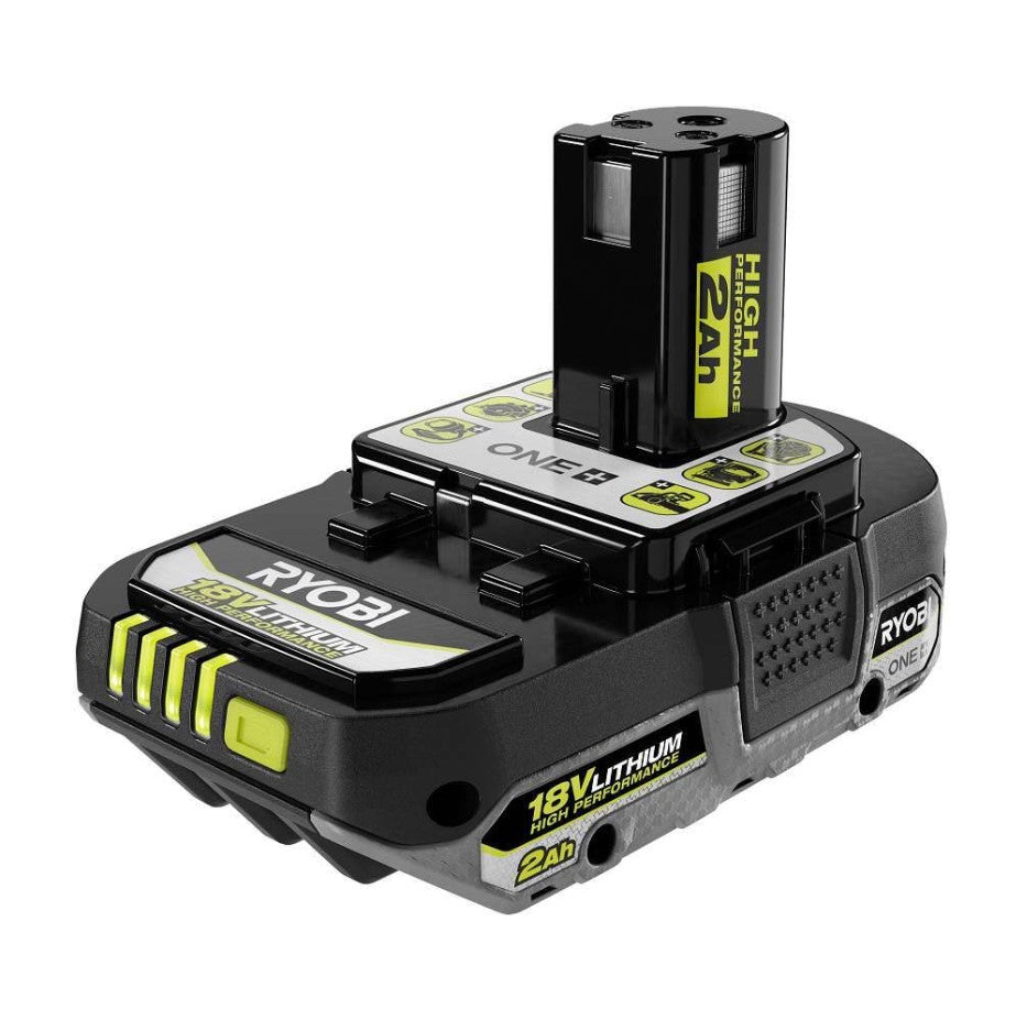 RYOBI ONE+ 18V Lithium-Ion HIGH PERFORMANCE Starter Kit with 2.0 Ah Battery, 4.0 Ah Battery, 6.0 Ah Battery, Charger, and Bag