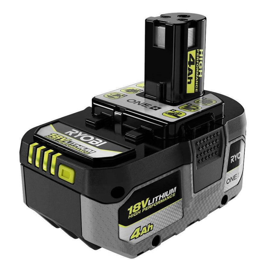 RYOBI ONE+ 18V Lithium-Ion HIGH PERFORMANCE Starter Kit with 2.0 Ah Battery, 4.0 Ah Battery, 6.0 Ah Battery, Charger, and Bag