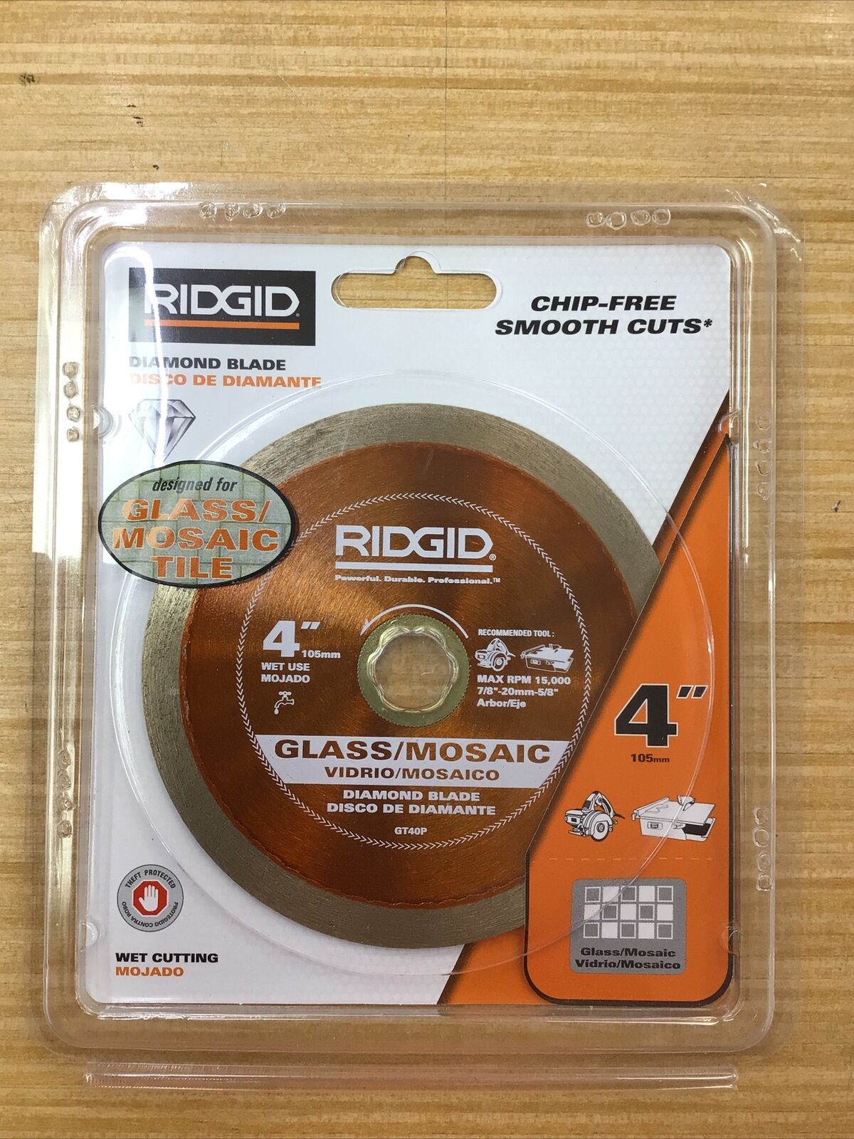 RIDGID  4 in. Glass Tile Blade