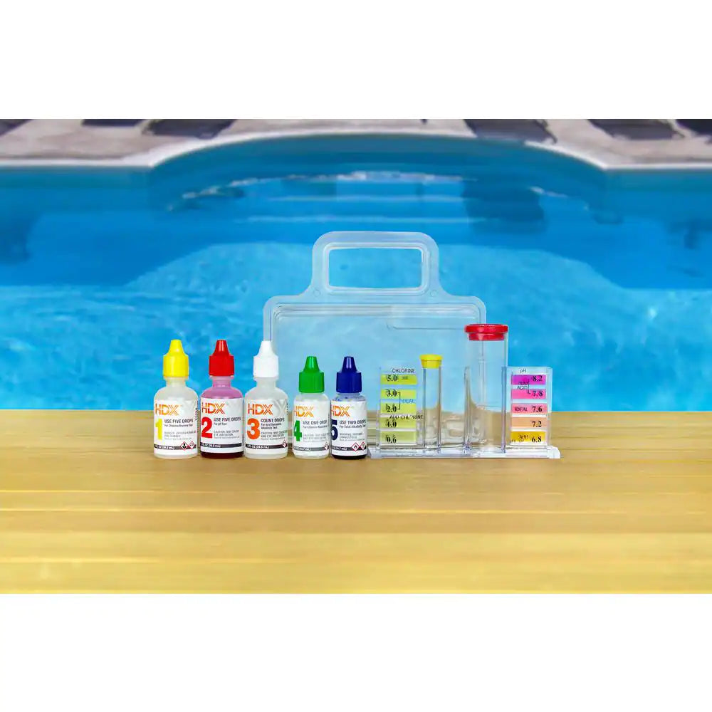 HDX 5-Way Swimming Pool and Spa Test Kit