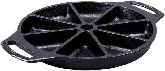 Lodge 8-Impressions Cast Iron Wedge Pan