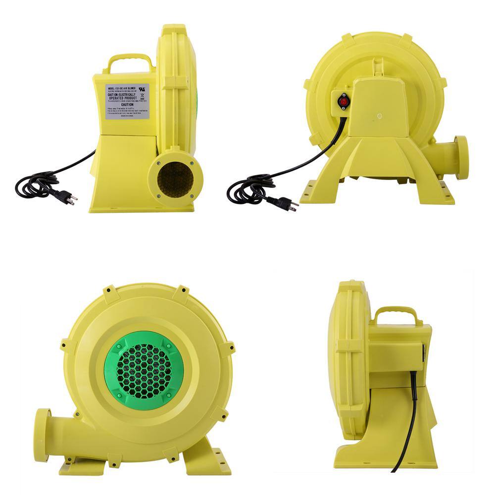 Nyeekoy 450-Watt 0.6 HP Air Blower Pump Fan for Inflatable Bounce House Bouncy Castle