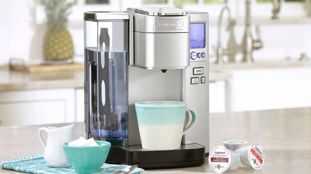 Cuisinart Premium Programmable Silver Single Serve Coffee Maker