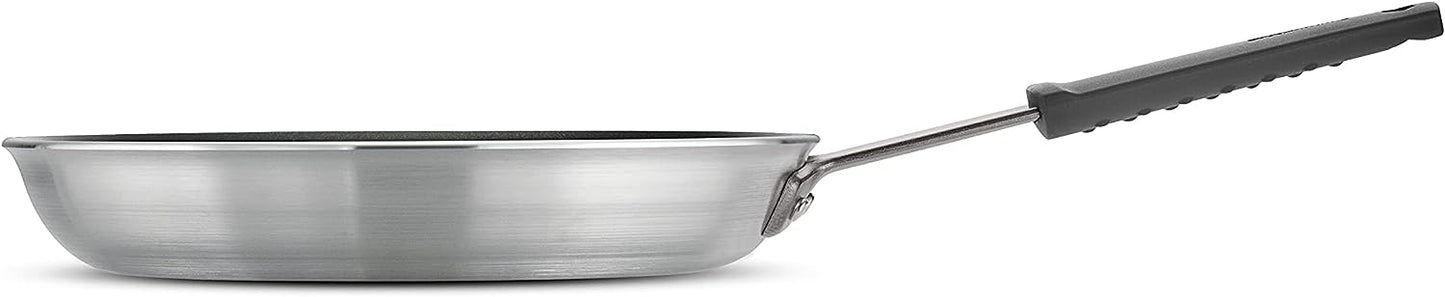 Tramontina Professional Fusion 12 in. Aluminum Frying Pan in Satin Silver