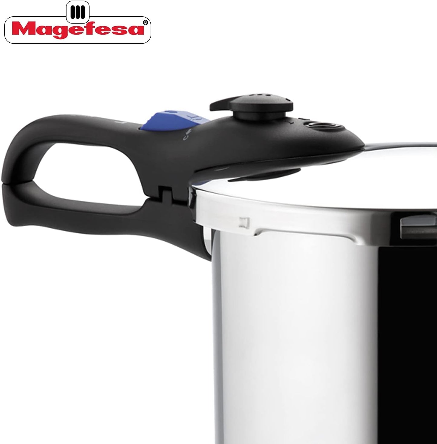 Magefesa Favorit 4.2 + 6.3 Qt. Stainless Steel Pressure Cooker Set