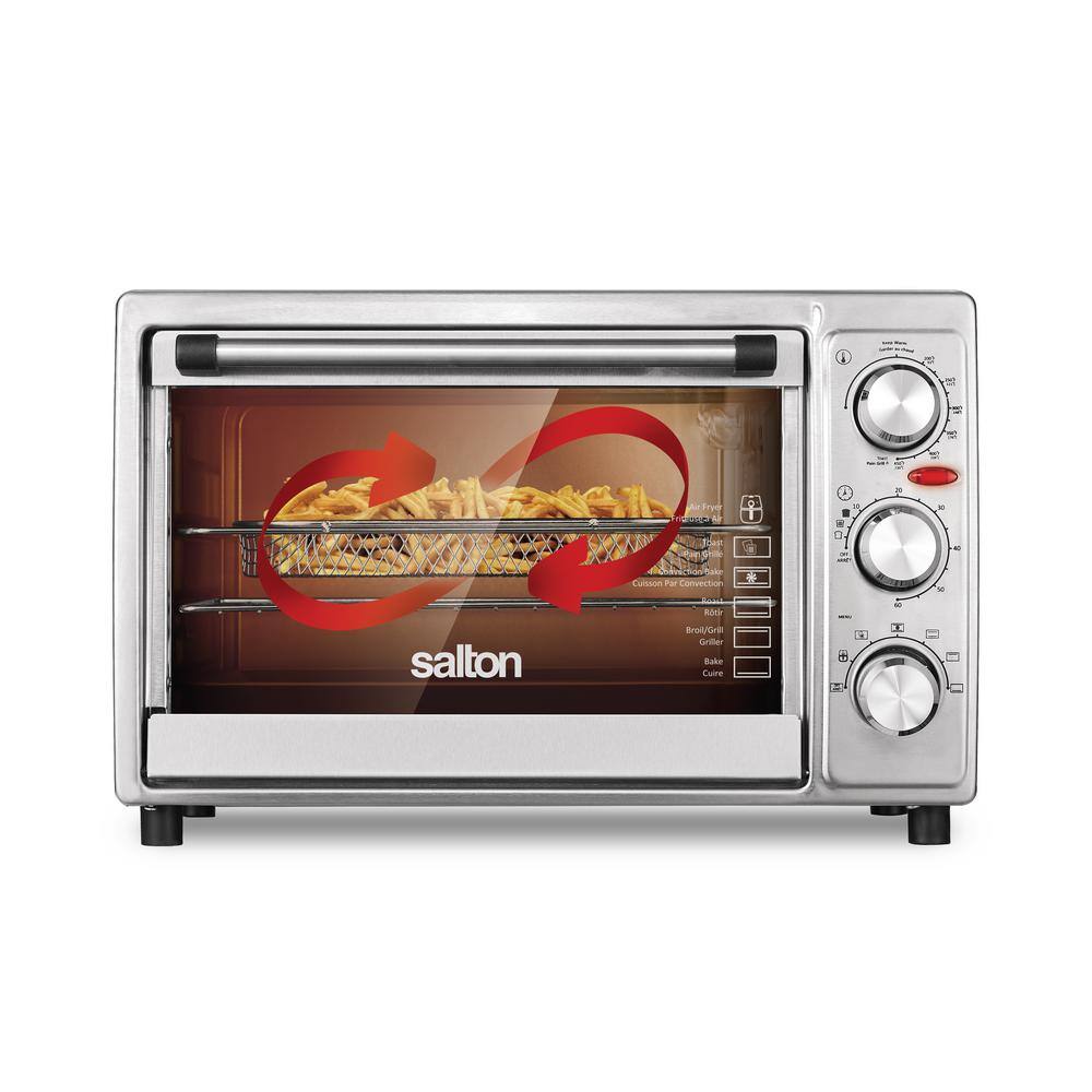 Salton Stainless Steel Air Fryer Toaster Oven