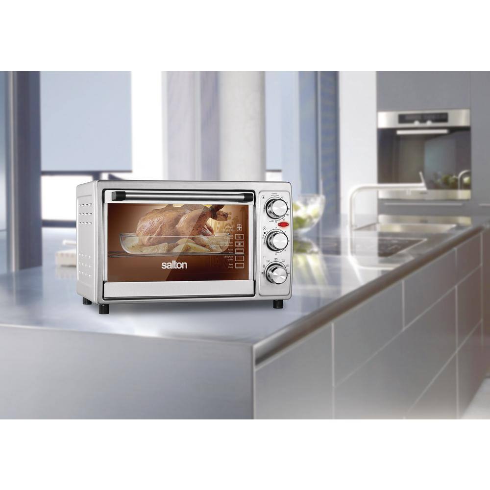 Salton Stainless Steel Air Fryer Toaster Oven