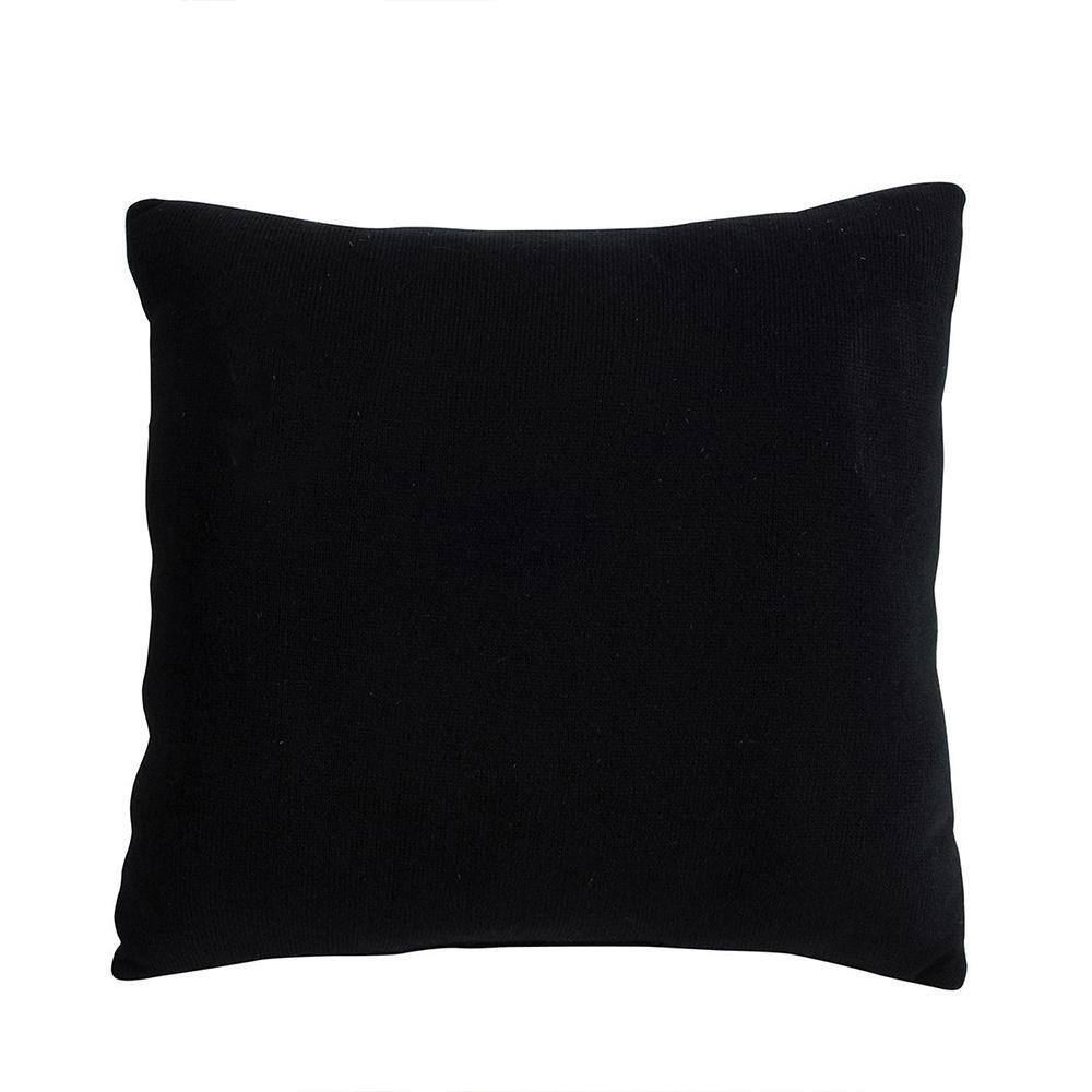 Akkira 5 in. Black Snowflake Pillow Halloween Classics