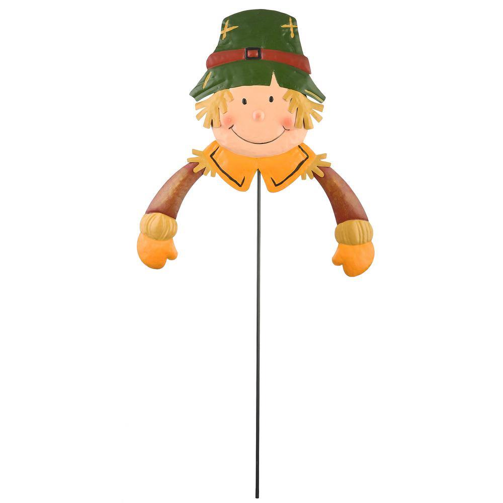 National Tree Company 26 in. Scarecrow Boy Garden Stake