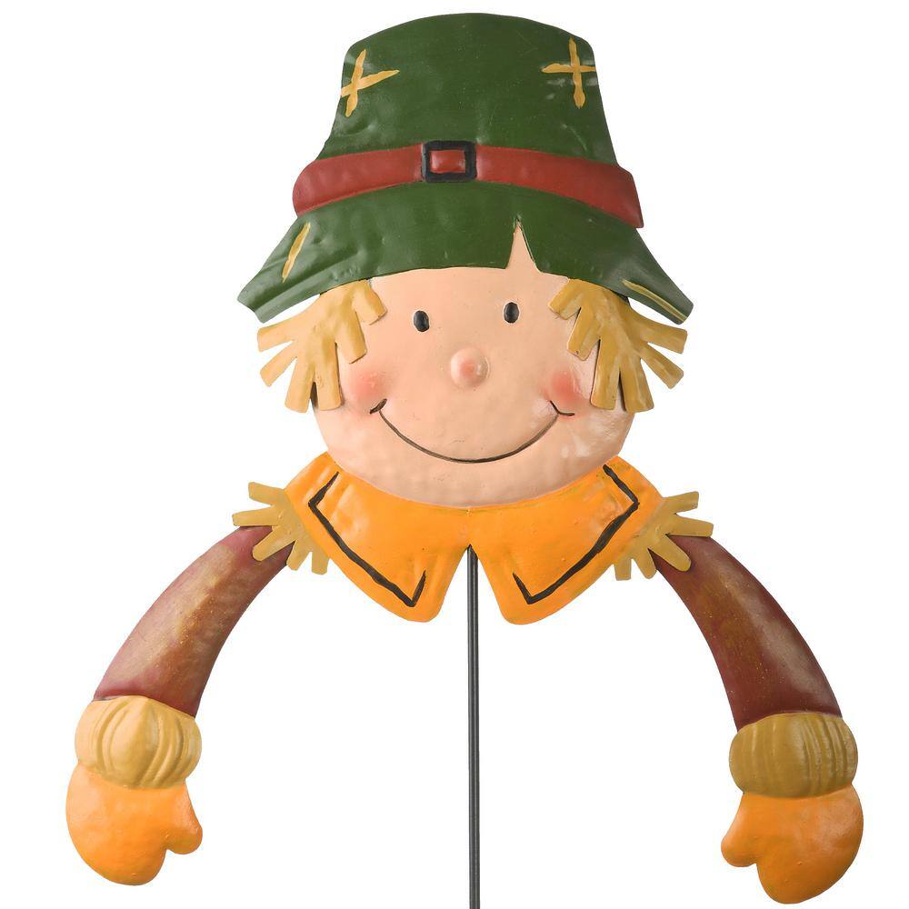 National Tree Company 26 in. Scarecrow Boy Garden Stake