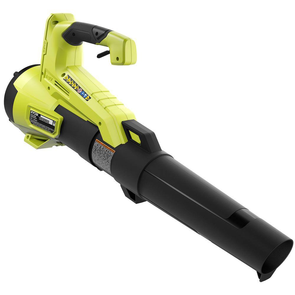 RYOBI ONE+ HP 18V Brushless 110 MPH 350 CFM Cordless Variable-Speed Jet Fan Leaf Blower (Tool Only)