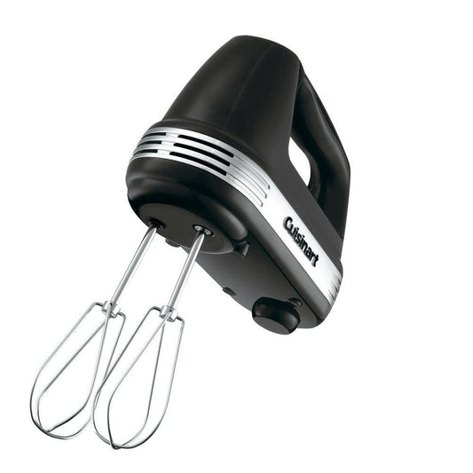 Cuisinart Power Advantage 5-Speed Black Hand Mixer with Recipe Book