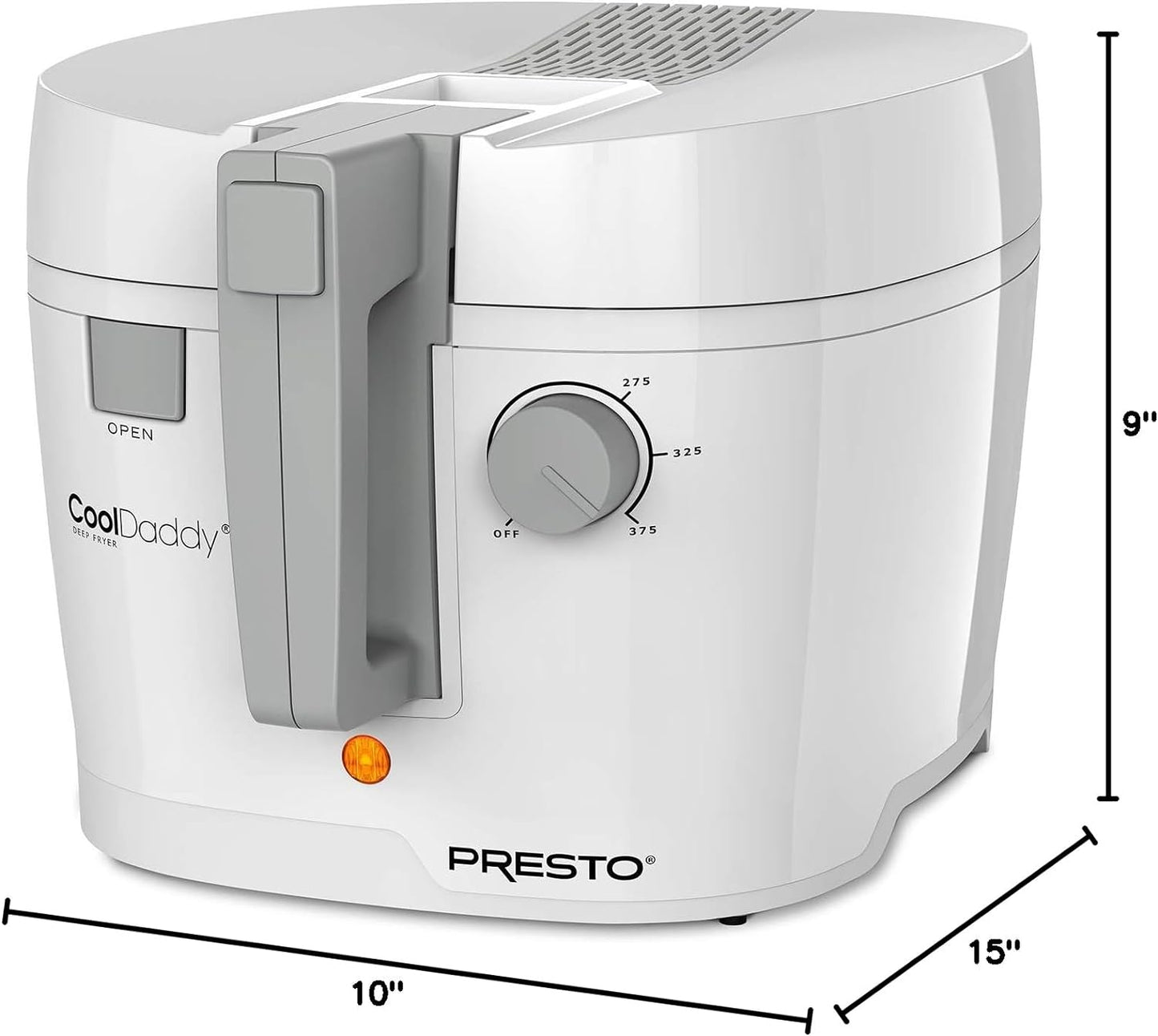 Presto Cool Daddy 8-Cup Deep Fryer