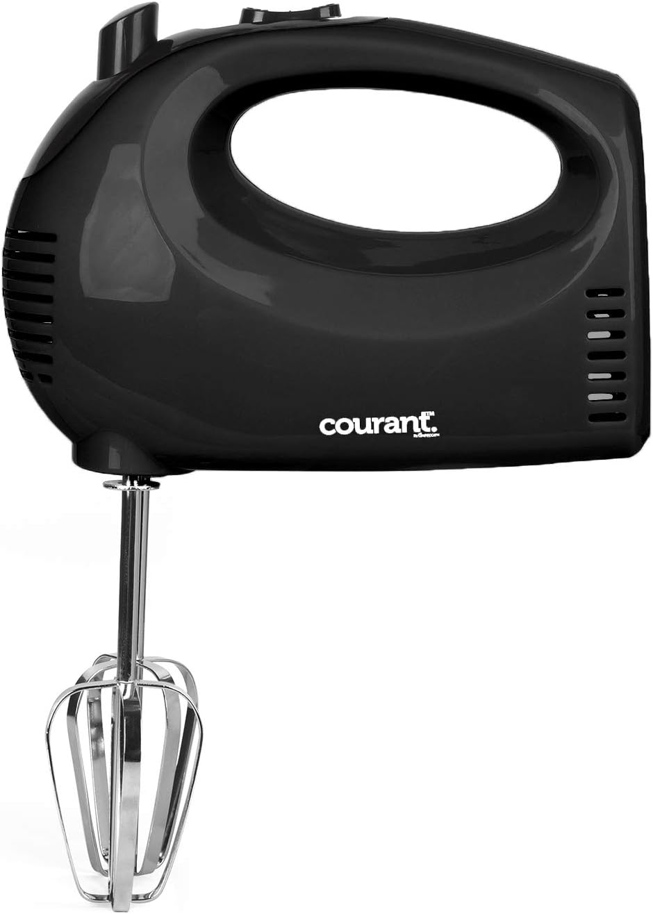 Courant 150-Watts 5-Speed Black-Hand Mixer