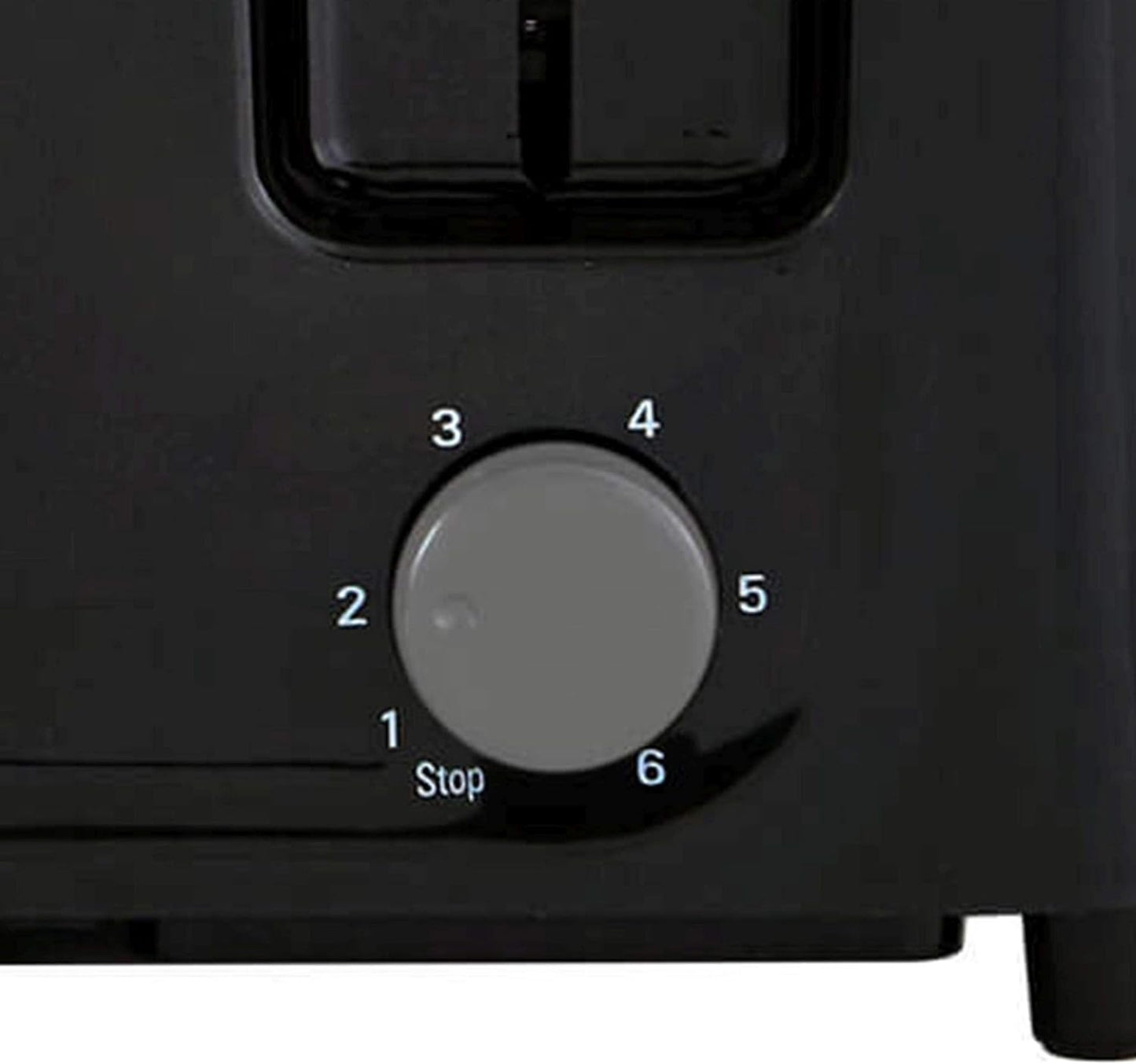 Continental 4-Slice Black Toaster with Cool-Touch Exterior