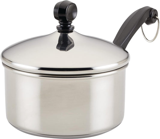 Farberware Classic Series 1 qt. Stainless Steel Sauce Pan with Lid