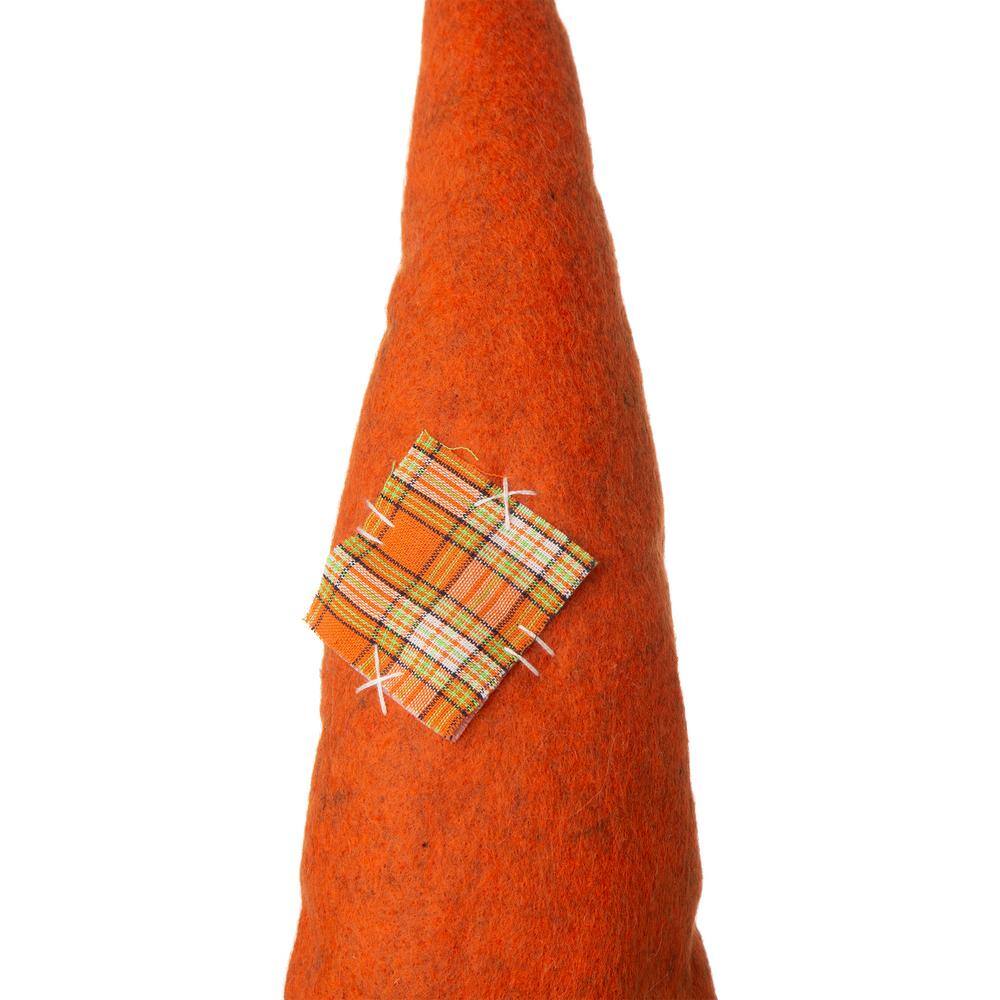 Glitzhome 24 in. H Fall Fabric Gnome Standing Decor