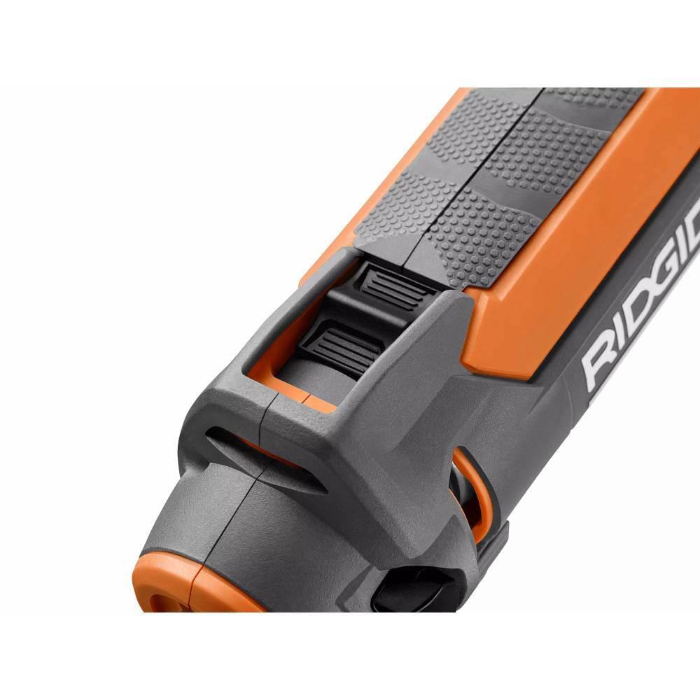 RIDGID 18V Brushless Cordless Drywall Screwdriver with Collated Attachment with 18V Drywall Cut-Out Tool (Tools Only)