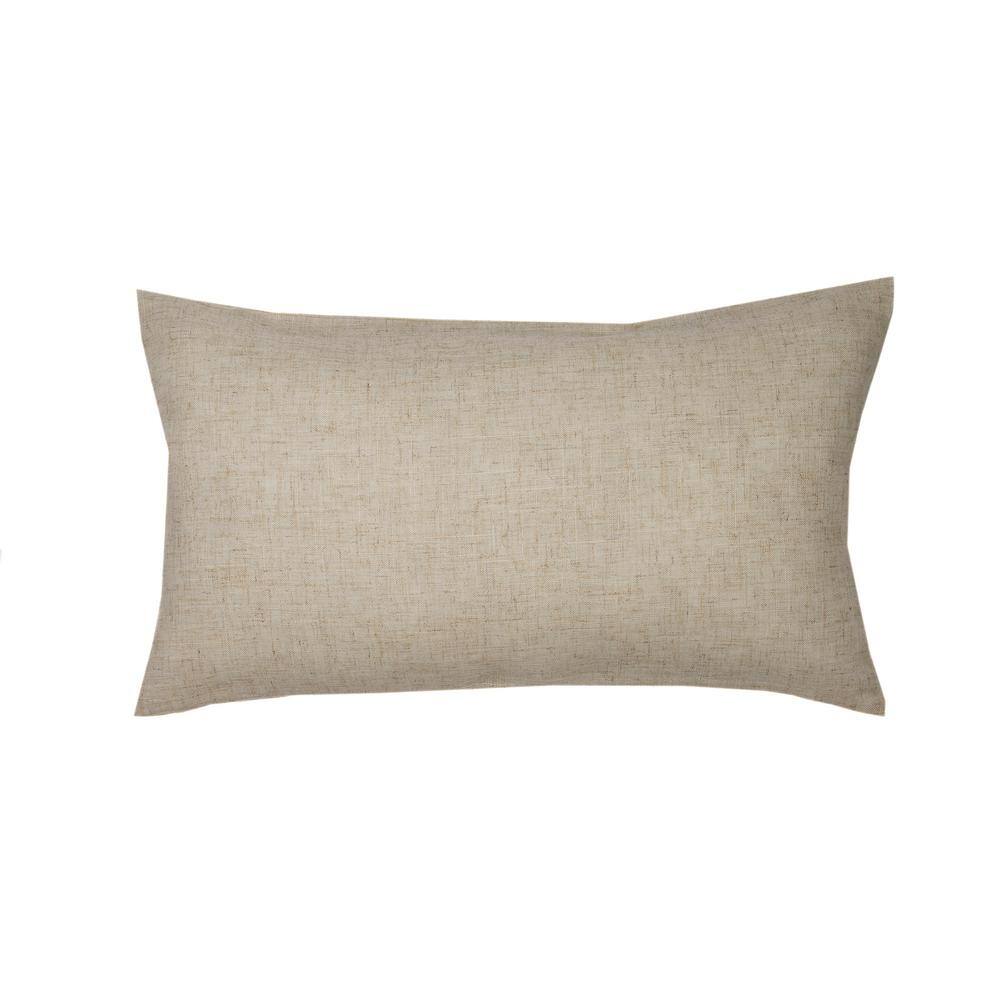 Manor Luxe 12 in. x 20 in. Rustic Pumpkin Crewel Embroidered Fall Pillow