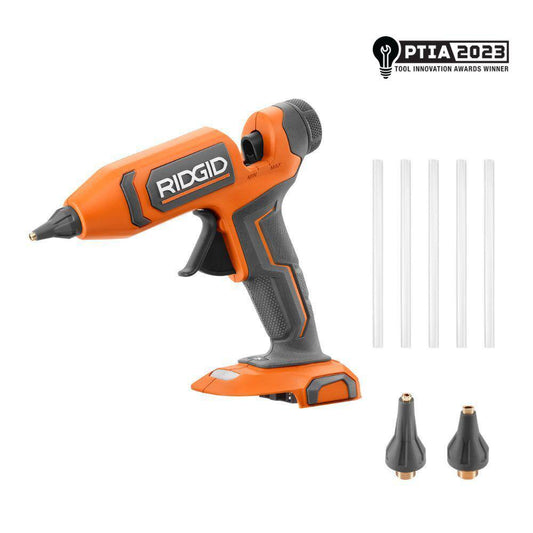 RIDGID 18V Cordless Professional High Temp Glue Gun (Tool Only)