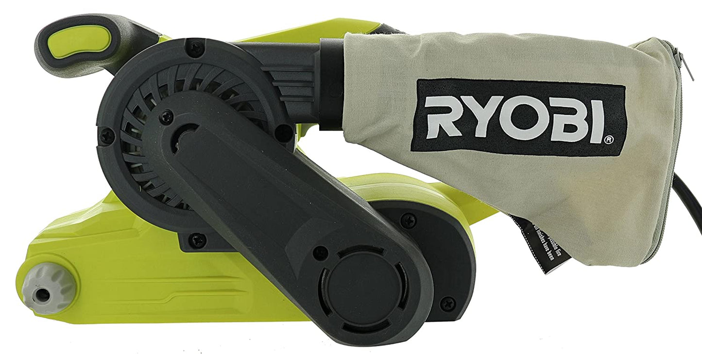 RYOBI 6 Amp Corded 3 in.W x 18 in.L Portable Belt Sander