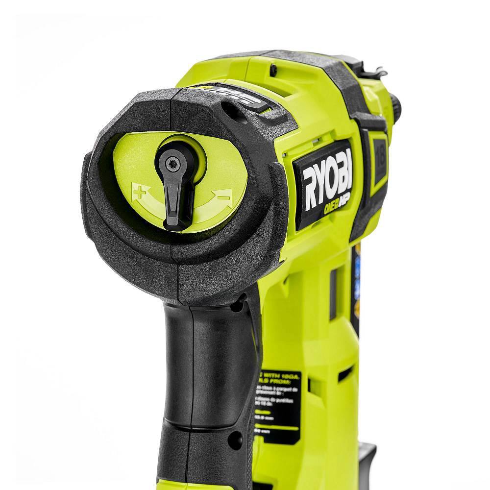 RYOBI ONE+ HP 18V 18-Gauge Brushless Cordless AirStrike Brad Nailer (Tool Only)