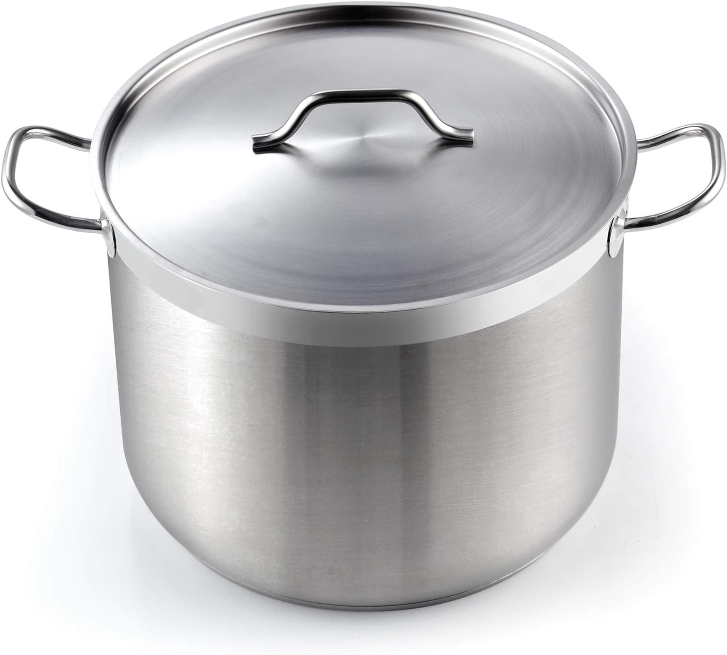 Cooks Standard Professional Grade 30 qt. Stainless Steel Stockpot with Lid